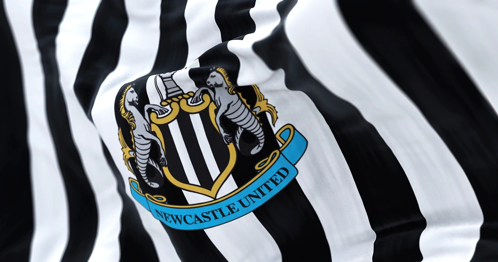 Newcastle United flagga