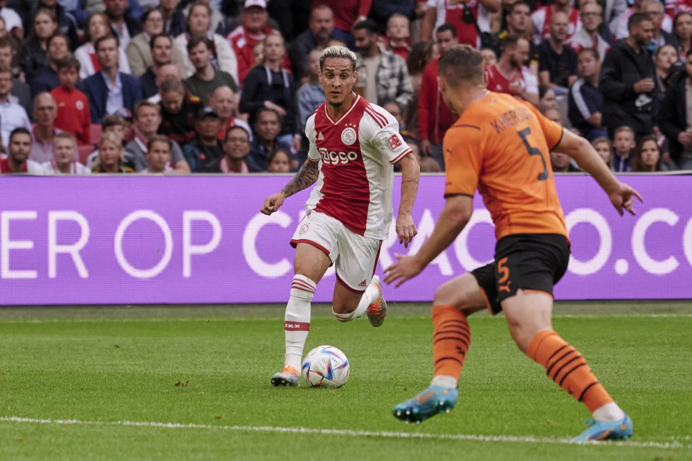 Antony i Ajax - nu i Manchester United