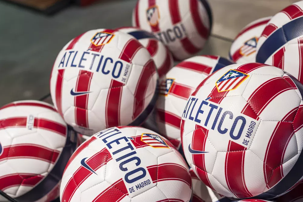 Fotbollar från Atlético Madrid