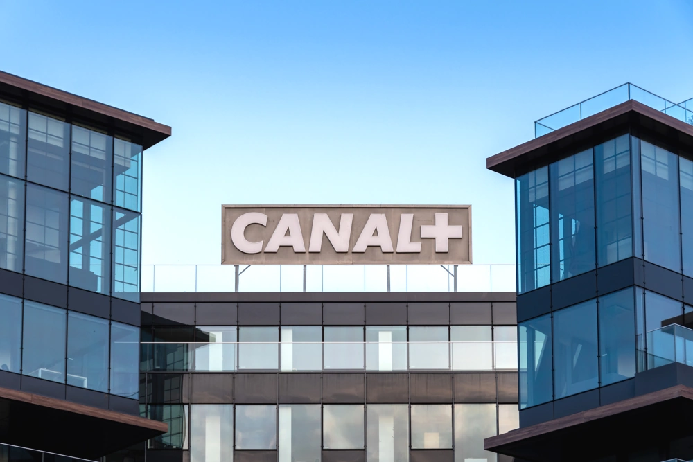 Canal+ kontor i Issy-les-Moulineaux i Paris
