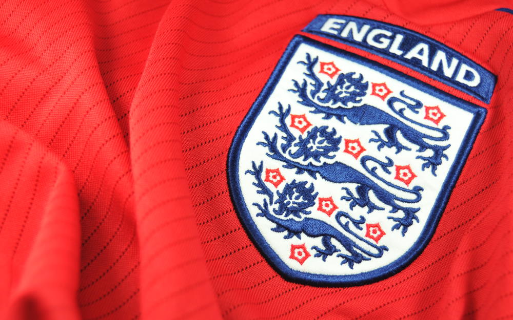 Engelska landslagets emblem
