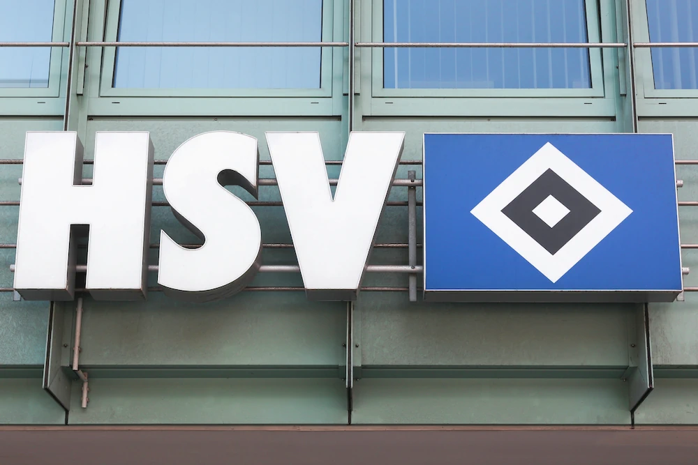 Hamburgs logotyp på en vägg