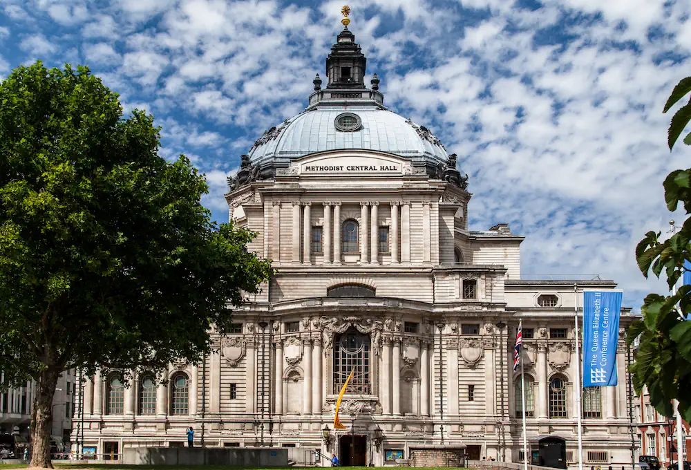 Methodist Central Hall i Westminster, London