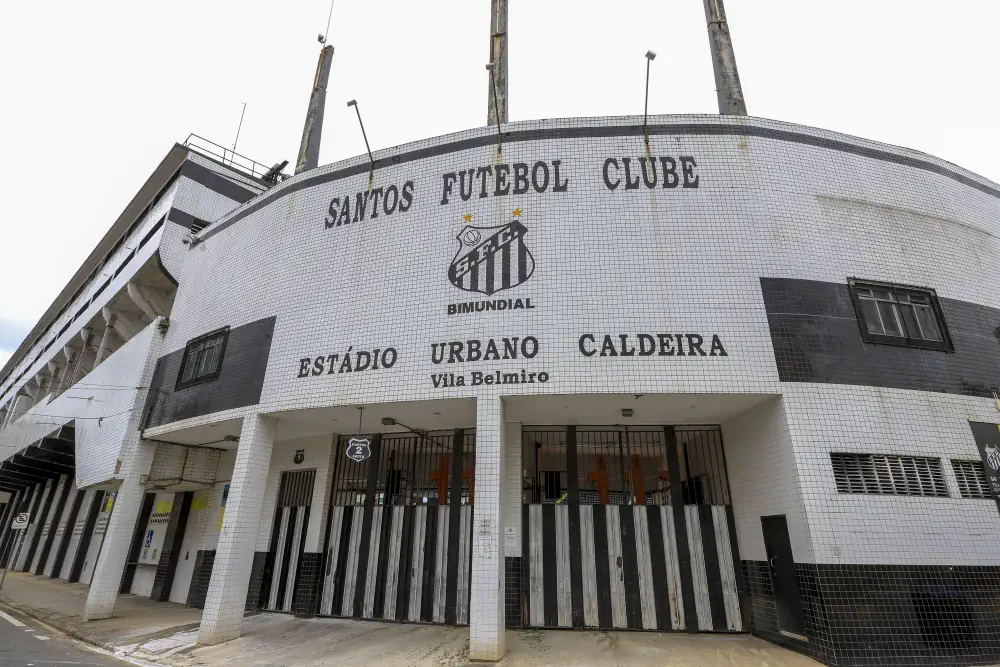 Santos FC (Santos Futebol Clube) arenafront