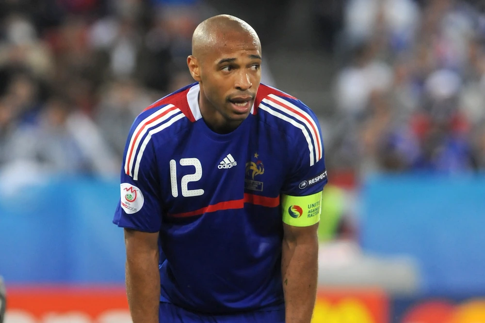 Thierry Henry - här i spel för det franska landslaget
