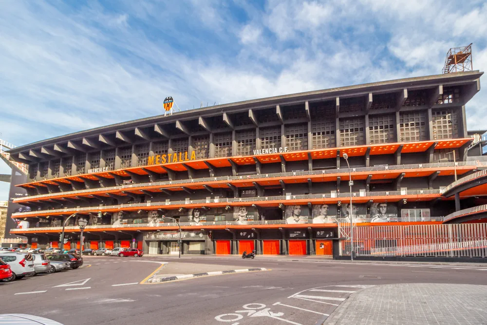 Valencias Mestalla stadion