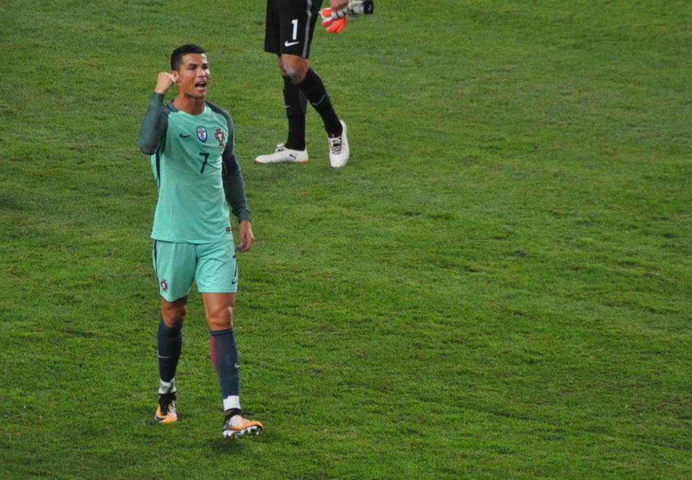 Cristiano Ronaldo - en av spelarna som tjänar pengar inom betting