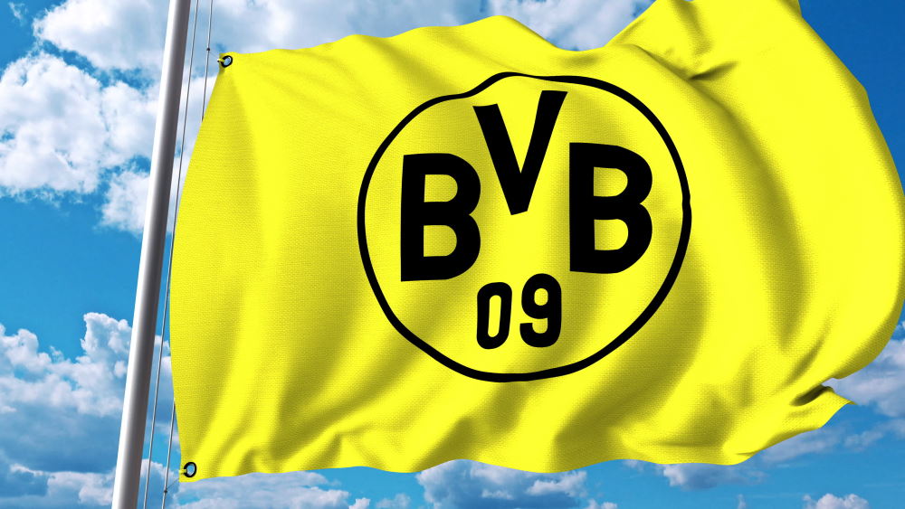 Borussia Dortmund flagga