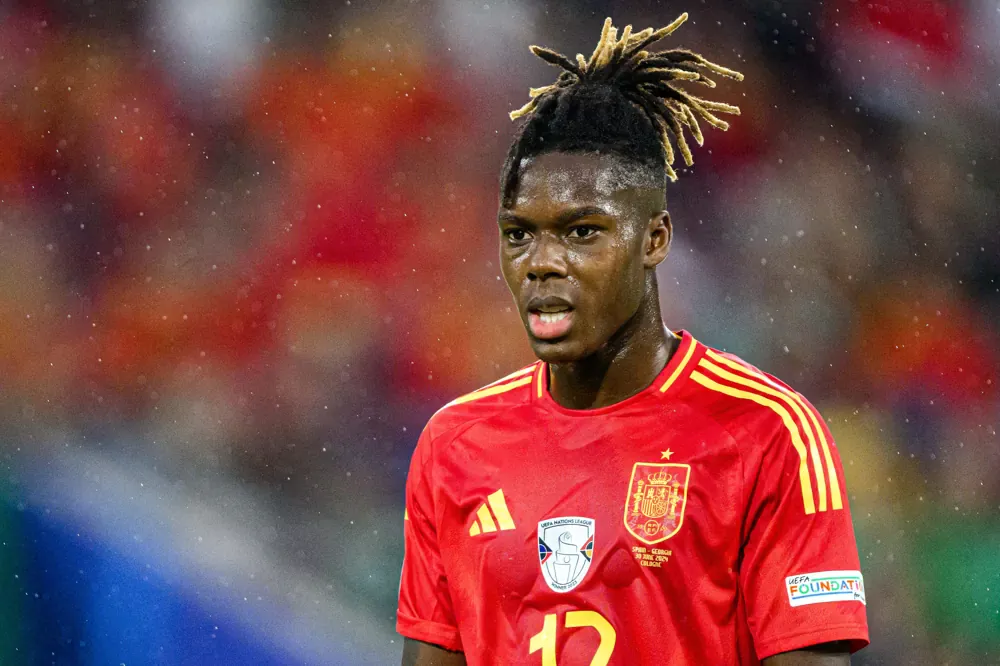 Nico Williams i spanska landslaget
