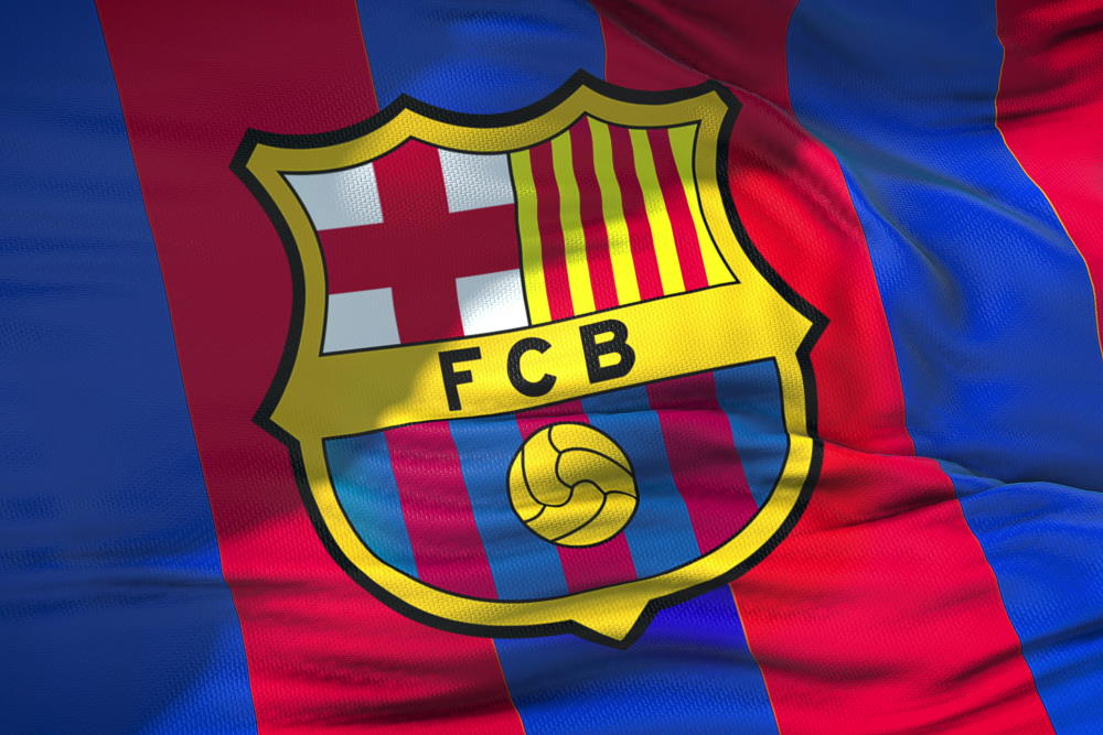 FC Barcelona logo (på tröja)